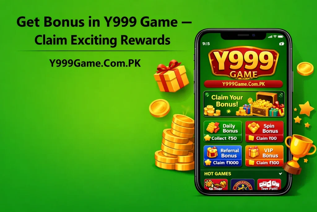 Get Bonus in Y999 Game